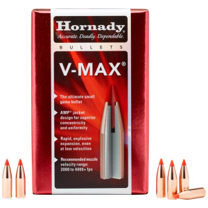 HORNADY V-MAX 5.45 CAL 60GR BULLETS (.2215)