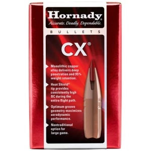 HORNADY CX BULLETS 22CAL 50GR (.224)