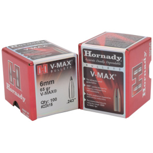 HORNADY V-MAX 6MM 65GR (.243)
