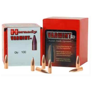 HORNADY BULLETS 22 CAL 55GR SPSX 100CT (.224)