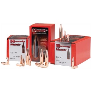 HORNADY MATCH BULLETS 6.5MM 123GR BTHP (.264)