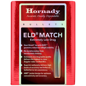HORNADY BULLETS 6.5MM 140GR ELD-MATCH 500CT (.264)
