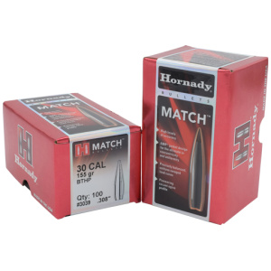 HORNADY BULLETS 30 CAL 308 155