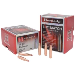 HORNADY ELD MATCH 30CAL 225GR (.308)