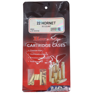 HORNADY UNPRIMED CASES 22 HORNET