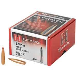 HORNADY BULLETS 6.5MM 140GR (.264)