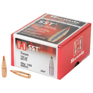 HORNADY SST 7MM 154GR BULLETS (.284)