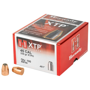 HORNADY XTP 45 CAL 230GR BULLETS (.451)
