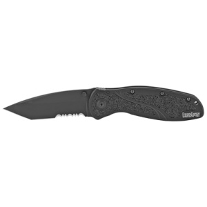 KERSHAW BLUR TANTO 3.4" BLK/BLK SERR