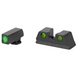 MEPROLIGHT HYPER-BRIGHT FOR GLOCK 42/43 GRN/GRN