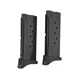 RUGER LC9/EC9S 7RD MAGAZINE BL W/EXT 2PK