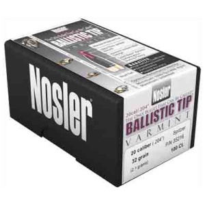 NOSLER BULLETS 20 CAL .204