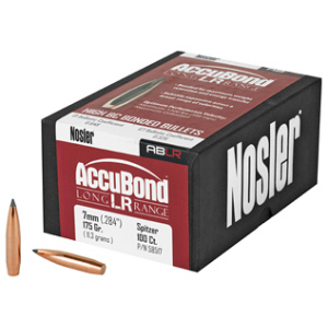 NOSLER ACCUBOND LONG RANGE 7MM 175GR SP 100CT