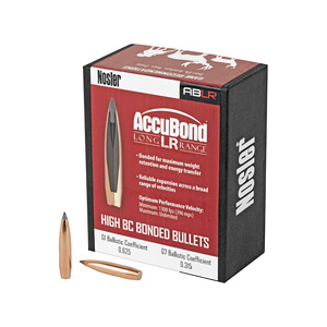 NOSLER ACCUBOND LONG RANGE 6.5MM 142GR BULLETS (.264)