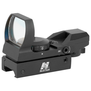 NCSTAR RED DOT REFLEX SIGHT WEAVER/PICATINNY BLK
