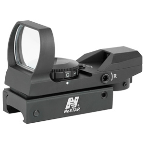 NCSTAR RED/GREEN DOT REFLEX SIGHT BLK