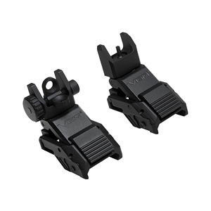NCSTAR PRO AR FLIP UP FRONT/REAR SIGHT