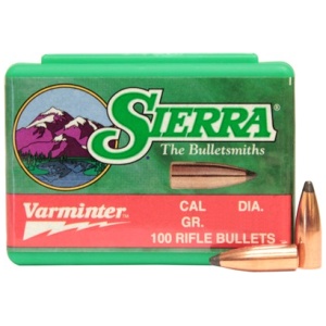SIERRA VARMINTER 6MM 80GR SBT BULLETS (.243)