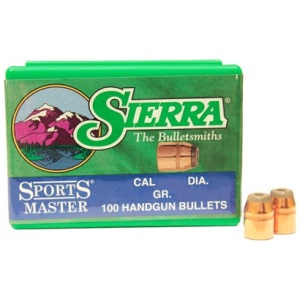 SIERRA SPORTS MASTER 45 CAL 240GR JHC BULLETS (.4515)