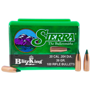 SIERRA BULLETS .20 CAL .204 39GR