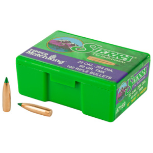 SIERRA TIPPED MATCHKING 224 69GR 100CT