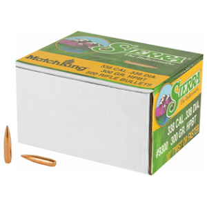 SIERRA MATCHKING 338 300GR 500CT