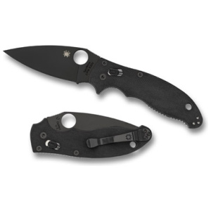SPYDERCO MANIX 2 BLACK BLADE 3.375"