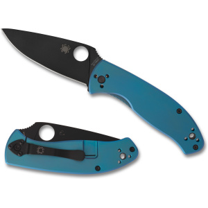 SPYDERCO TENACIOUS TI 3.35" BLUE/BLK