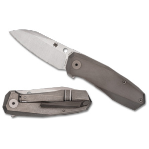 SPYDERCO TECHNO 3 TITANIUM GRY