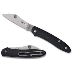 SPYDERCO ROADIE XL LTWT 2.74" BLK