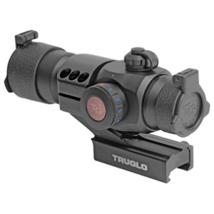 TRUGLO RED DOT 30MM 3CLR AR BLACK