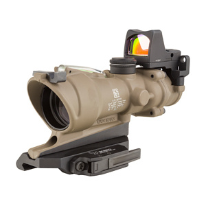 TRIJICON ACOG 4X32 GREEN CHEVRON 223 RMR DE