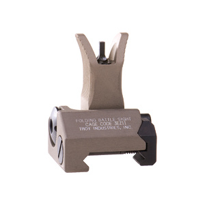 TROY FLDNG M4 FRONT BATTLE SIGHT FDE