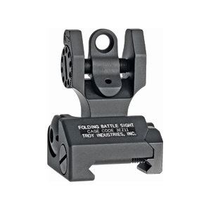 TROY FLDNG REAR BATTLE SIGHT BLK