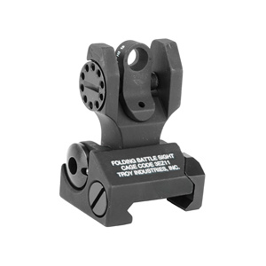TROY FOLDNG REAR TRITIUM SIGHT BLK