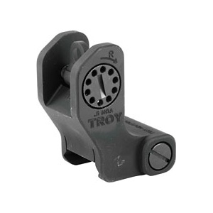 TROY FIXED REAR BATTLE SIGHT BLK