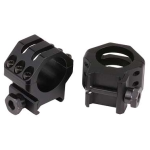 WEAVER TACT RING 6 HOLE HI 1" MATTE