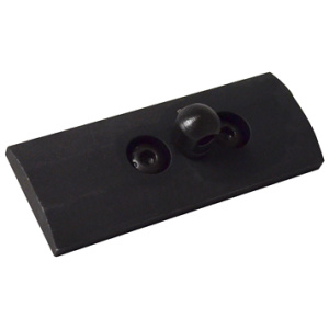 YHM M-LOK BIPOD MOUNT ASSY BLK