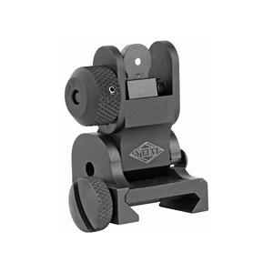 YHM FLIP REAR SIGHT BLK