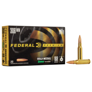 FEDERAL GOLD MEDAL 308 WIN 168GR MATCHKING