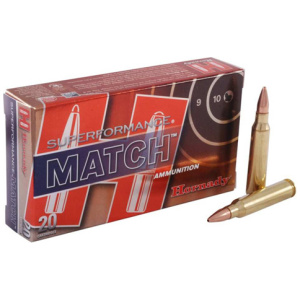 HORNADY MATCH 5.56MM NATO 75GR BTHP