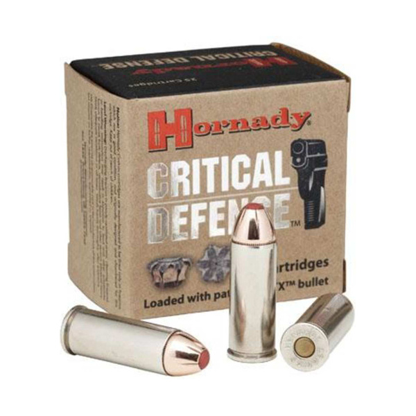 HORNADY CRITICAL DEFENSE  357 MAG 125GR FTX