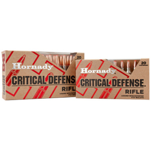 HORNADY CRITICAL DEFENSE 308 WIN 155GR FTX 20RD