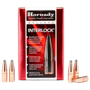HORNADY INTERLOCK 30 CAL 180GR SP BULLETS (.308)