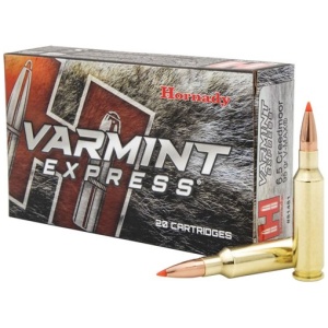 HORNADY VARMINT 6.5 CM 95GR V-MAX 20RD