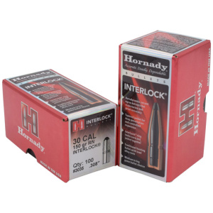 HORNADY INTERLOCK SP 30 CAL 150GR BULLETS (.308)