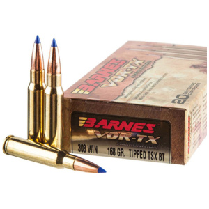 BARNES VOR-TX 308 WIN 168GR TTSX BT