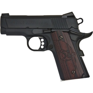 COLT DEFENDER 45ACP BLK/WD 3" 7+1