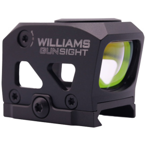 WILLIAMS LRS REFLEX SIGHT RED - 3 MOA DOT/32 MOA CIRCLE BLACK