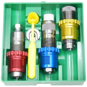 LEE PACESETTER 3-DIE SET & - BREECH LOCK BUSHINGS 308 WIN